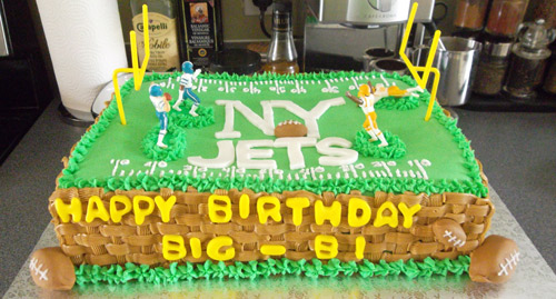 Custom Football Cake