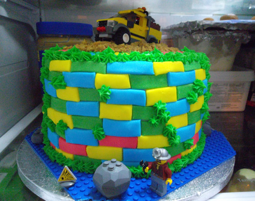 Custom Lego Cake